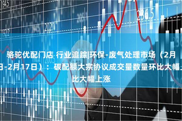 骆驼优配门店 行业追踪|环保-废气处理市场（2月11日-2月17日）：碳配额大宗协议成交量数量环比大幅上涨